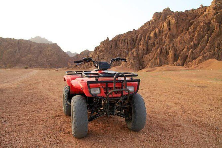 Thrill of Marsa Alam desert by quad bike