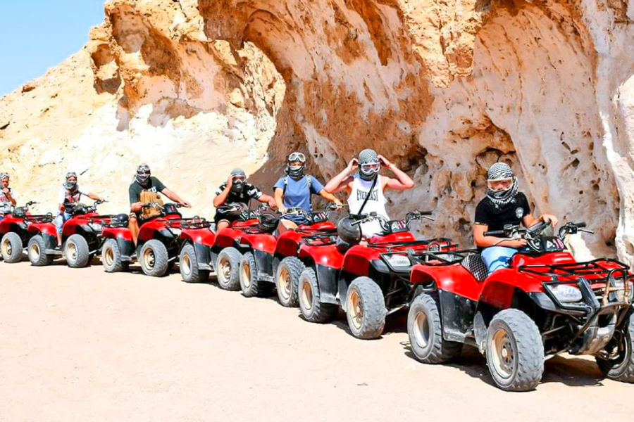 "Thrilling Desert Quad Adventure!"